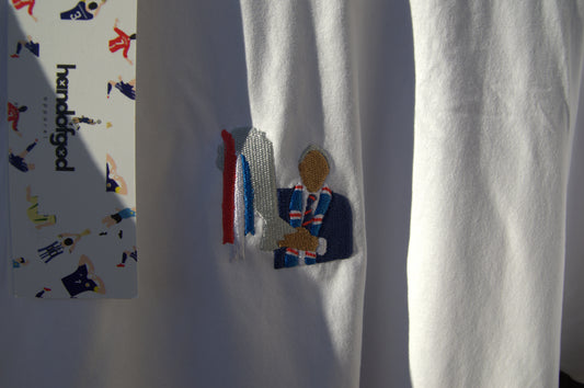 The Walter Embroidered Tee