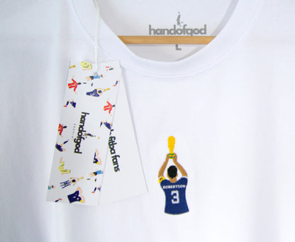 The Robbo World Cup Embroidered Tee