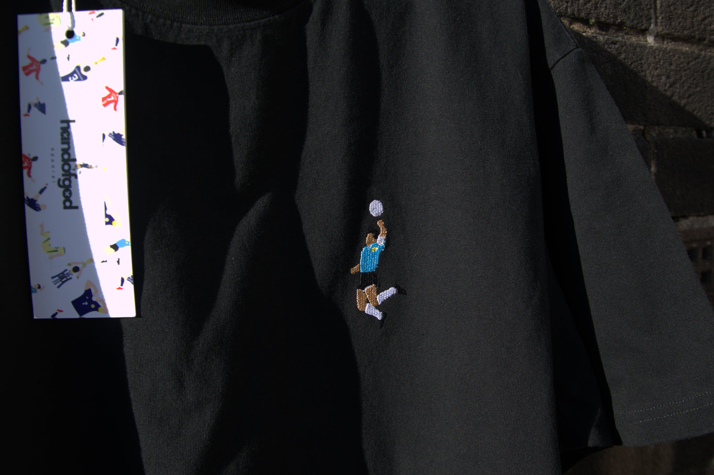 The Maradona "Hand of God" Embroidered Tee