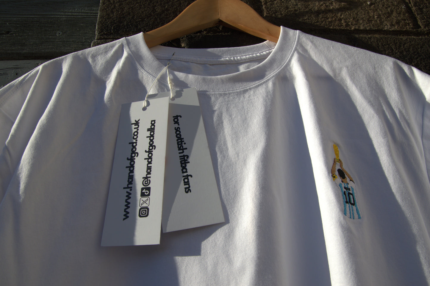 The Messi GOAT Embroidered Tee